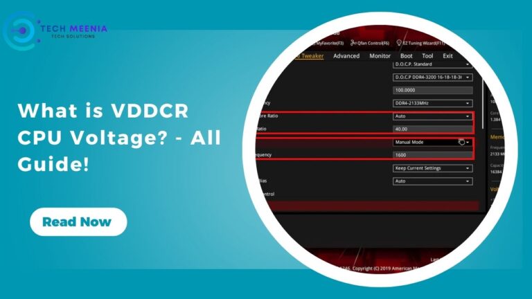 What is VDDCR CPU Voltage? – All Guide!