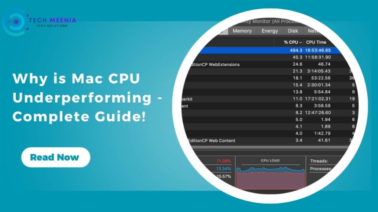 Why is Mac CPU Underperforming – Complete Guide!